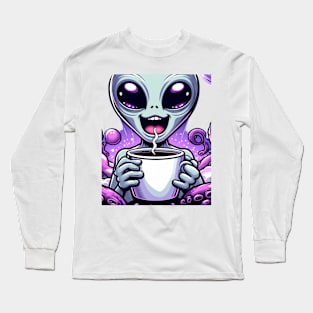 Happy alien Long Sleeve T-Shirt